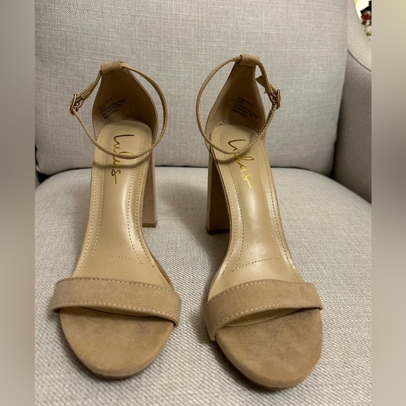 Lulu’s Nude High Heels - Picture 10 of 10